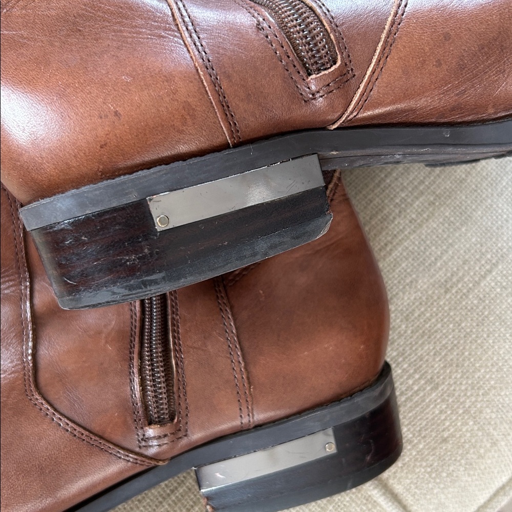 Vince Camuto Palenda Tall Lace-Up Riding Boots - Picture 9 of 11